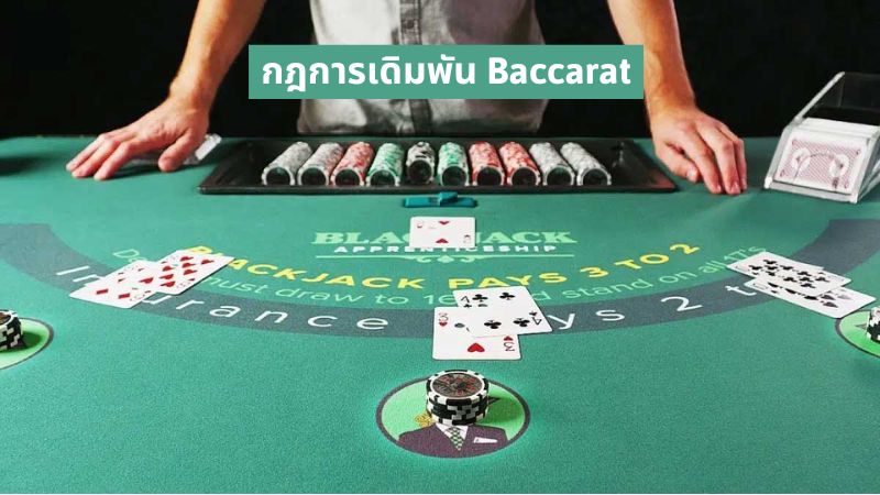 กฎการเดิมพัน Baccarat